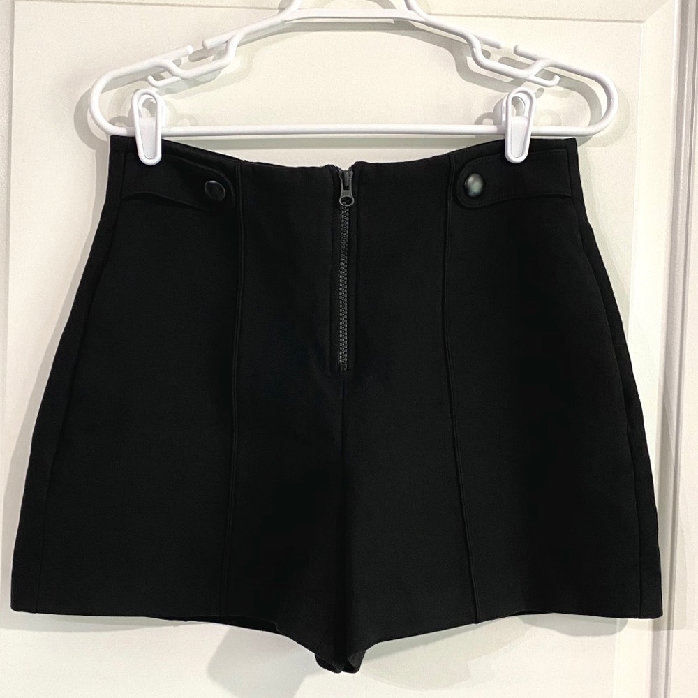 Zara black shorts